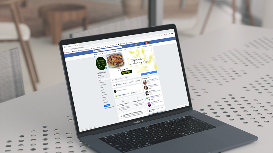 Taberna del Sapo, gestión de redes sociales y diseño gráfico para marketing digital