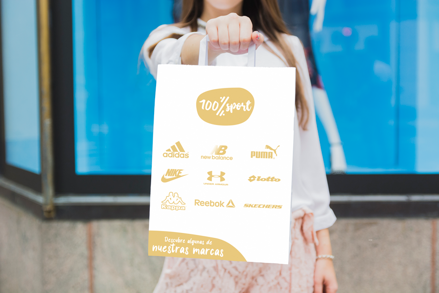 100% Sport: rediseño de identidad corporativa