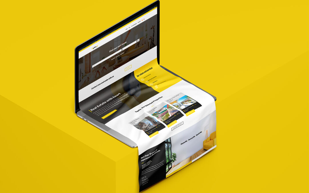Página web y branding – YellowMe Real Estate