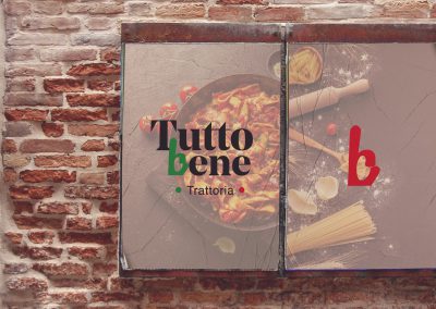 Tutto Bene, rediseño de identidad corporativa y onepage